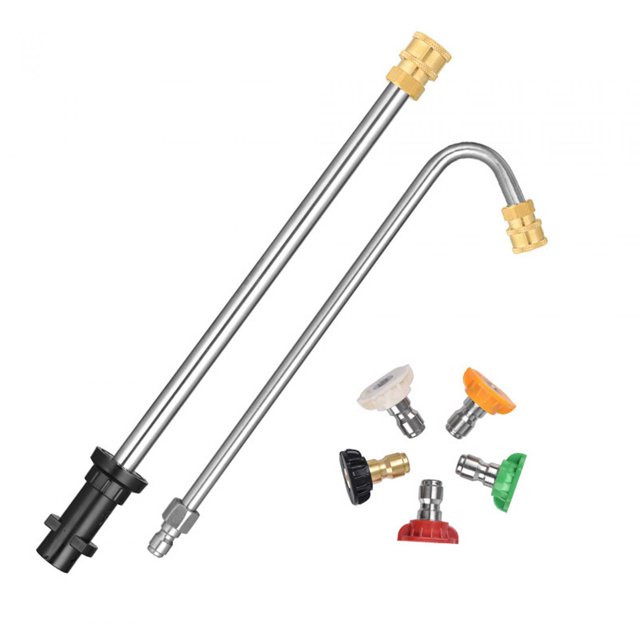 Pressure Washer Extension Rod Stable 1/4 inch Quick Connect Durable Professional Brass