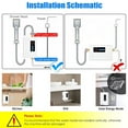 thumbnail image 2 of JahyShow 110V Kitchen Electric Hot Tankless Water Heater Sink Instant Boiler Bathroom, 2 of 8