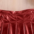 thumbnail image 6 of ATOGUTA Girls' Skirt Shiny Dance Party Casual A-Line Skirts Soft Skorts Fashion Clothes Size 4T-15. Red, 6 of 6