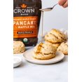 Crown Maple Organic Maple DHF10 Sugar Pancake and Waffle Mix, 16oz