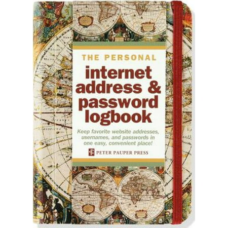 Old World Internet Address & Password Logbook (The Best Password In The World)