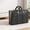Black-XL-clearacne, variant on Dyegold Heavy Duty Moving Storage Bag Extra Large Non Woven Travel Tote with Zipper and Reinforced Handles for Quilts Clothing Blankets Packing Organization