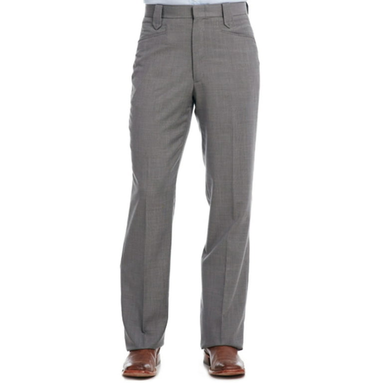 CP4793CHAR Circle S Hemmed Polyester Pant Charcoal Gray - Brantleys Western  & Casual Wear