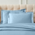 thumbnail image 3 of Superior Egyptian Cotton Duvet Cover Set, King/ Cal King, Light Blue, 3 of 8