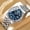 Silver Blue, variant on Starry Sky Series Watch Men Sun Moon Stars Quartz Watch Luminous Waterproof Men's Student Business Fashion Wristwatch Men's Watch