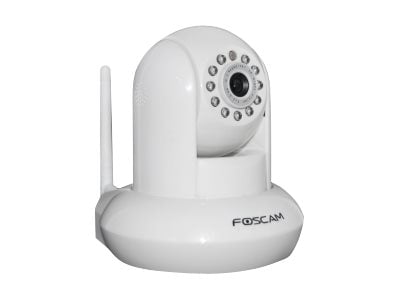 Foscam FI8910W Pan and Tilt IP/Network Camera with Two-Way Audio and Night Vision Black 