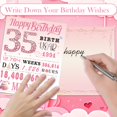 thumbnail image 2 of Tarjeta de cumpleaños OLOSONG para 35 cumpleaños, para mujer, con sobre, 2 of 6