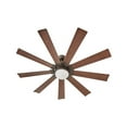 thumbnail image 3 of Hinkley Lighting - Turbine - 9 Blade Ceiling Fan with Light Kit In Modern and, 3 of 10