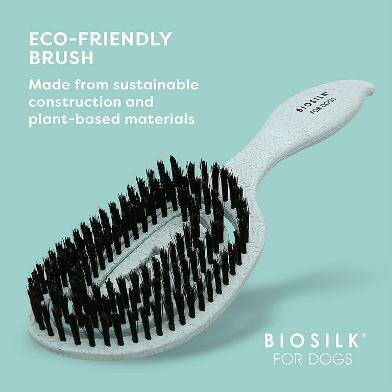 Boar bristle dog outlet brush