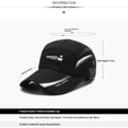 thumbnail image 2 of Snapback Cap Summer Sun Hat Men Baseball Caps, 2 of 8