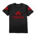 thumbnail image 4 of Girl's T Shirts Tops Graphic T Shirt Short Sleeve Casual Summer Top with Maple Leaf Print for Canada Day Celebration, 4 of 5
