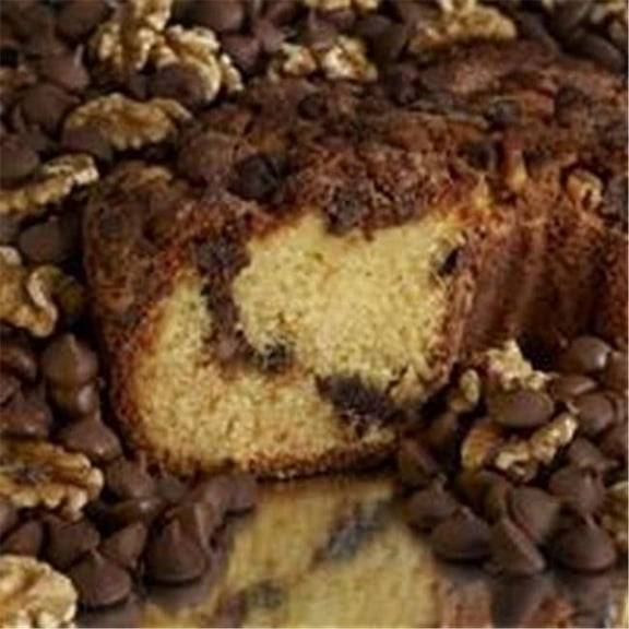 My Grandma CCLGCN Large- 10 inch- 3. 1 lbs Chocolate Chip Coffee Cake, No Nuts