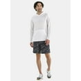 thumbnail image 2 of Athletic Works Men's Tri Blend Long Sleeve T-Shirt Hoodie, Sizes S-3XL, 2 of 5