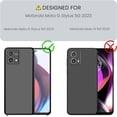 thumbnail image 3 of For Motorola Moto G Stylus 5G 2023 Case, Phone Case for Moto G Stylus 5G 2023 6.5 inch ,Takfox Shockproof Protection Heavy Duty Armor Hard Plastic & Rubber Rugged Bumper 2-in-1 Case Cover( Black), 3 of 11