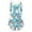 Cyan, variant on Christmas Dresses for Women Women's Fashion Elegant Autun And Winter Long Sleeve V-Neck Christmas Print Dress for Holiday Party,Royal Blue,S