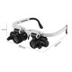 thumbnail image 2 of Diadema Gafas Lupa Lupa Con Luces Led 8X 23X Lupa Iluminada Lupa Reloj Reparación Lámpara Minnieouse HA014795-00, 2 of 6