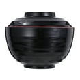 thumbnail image 6 of WHAMVOX  Chinese Soup Bowl Japanese Ramen Microwavable Serving Big Bowls Black, 6 of 8