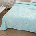 thumbnail image 6 of TERGAYEE Blanket Bed Blanket Twin Thermal Blanket Lightweight Bed Throw Breathable Soft Comfortable Blanket For All Season Home Supplies, 6 of 6