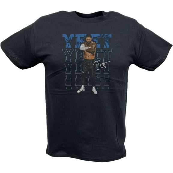 Jey Uso Yeet Standing Pose Kids T-shirt Boys