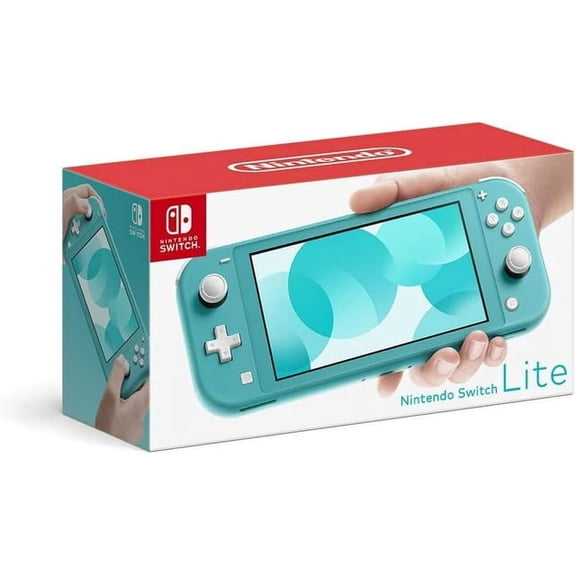 Restored Nintendo Switch Lite Console, Turquoise - International Spec (Functional in US) (Refurbished)