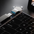 thumbnail image 3 of 2X Lector de Tarjetas SD Adaptador de Microtarjetas 4 en 1 USB 3.0 Micro-SD A USB Lector de Tarjetas USB para Interfaz de Adaptador OTG, 3 of 5