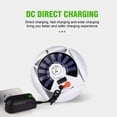 thumbnail image 3 of Solar Camping Light With LED Lantern  Portable Tent Lamp With Hanging Hook  Folding LED Football Bulbs Rechargeable USB Desk Lights For Home  Office  Tent  Car  Emergency Outages, 3 of 11