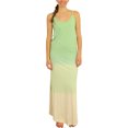 thumbnail image 1 of Vestido Elevenparis Mujer Tie Dye Slip, nilegreen L, 1 of 6