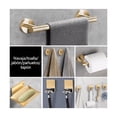 thumbnail image 3 of Juego De Accesorios Para Baño Toallero Oro Cepillado 7piezas, 3 of 5