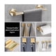 thumbnail image 3 of Juego De Accesorios Para Baño Toallero Oro Cepillado 7piezas, 3 of 5