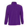thumbnail image 2 of SOLS - Chaqueta forro polar cremallera completa Modelo North hombre caballero (Lila oscuro), 2 of 3