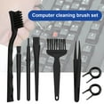 thumbnail image 1 of 6/8Pcs/Set 665 Cleaning Brush Professional Anti Static PP Multifunctional Dust Cleaner for Keyboard, 1 of 8