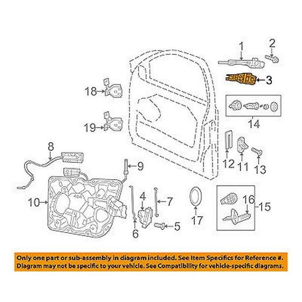 CHRYSLER OEM Front DoorHandle, Outside Bracket Left 4589887AD