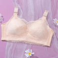 thumbnail image 4 of BYHONG Women's Wireless Bra with Seamless Smooth Comfort Wirefree T Shirt Bra Beige 36, 4 of 5