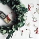 thumbnail image 3 of Colgante de hierro para decoración navideña, colgante de Metal Retro Para árbol de Navidad, habitación, fiesta, adornos decorativos para el hogar, cordón para llaves, 3 of 4