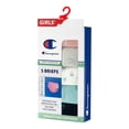 thumbnail image 4 of Champion Girls’ Softest Touch Classic Briefs, 5 Pack, Sizes XS–XL, 4 of 5