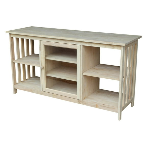 International Concepts Solid Wood Mission Entertainment Stand