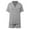 Gray, variant on Satin Slumber Set, Women's Pajama Set Two Piece Casual Set Short Sleeved Top and Shorts Soft Pajama Chest Pocket, Womens Pajamas Set, for Size 2XL