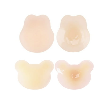 Silicone Nipple Covers Non Adhesive 2 Pairs Sticky Bras For Women Silicone Petals Silicone Bra Push Up Silicone Nipplecovers