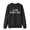 Black, variant on Tanghaowl Women Sweatshirt Ladies Fashion Casual Letter Printed Long Sleeved Hoodie Top with Soft Breathable Material Hot Pink XXL