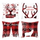 thumbnail image 1 of Advancent Decoración navideña para el hogar Funda de almohada Estilo Asta Funda de almohada Asta de Navidad Funda de almohada con hilo de coser Kits de decoración para fiestas Advancent HA017709-00, 1 of 1
