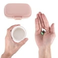 thumbnail image 4 of Unique Bargains 1 Pc 8 Grids Double Layer Pill Box for Travel Pink, 4 of 6