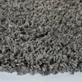 thumbnail image 4 of SAFAVIEH August Sophia Solid Shag Area Rug, Grey, 6'7" x 6'7" Round, 4 of 8