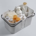 thumbnail image 4 of Toiletry Basket, Plastic Handheld Storage Basket  For Sundries, 4 of 8