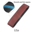 thumbnail image 3 of Uxcell 3 Packs Sanding Belts 4 x 36 Inch Belt Sander Paper 240 Grit Aluminum Oxide Sandpaper for Polishing Wood Metal, 3 of 6