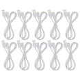 thumbnail image 1 of Cable De Carga Para Teléfono, Cable De Interfaz Tipo C Resistente Al Desgaste, Seguro, Flexible, Blanco Para Teléfono Móvil ANGGREK Phone Charging Cable, 1 of 8