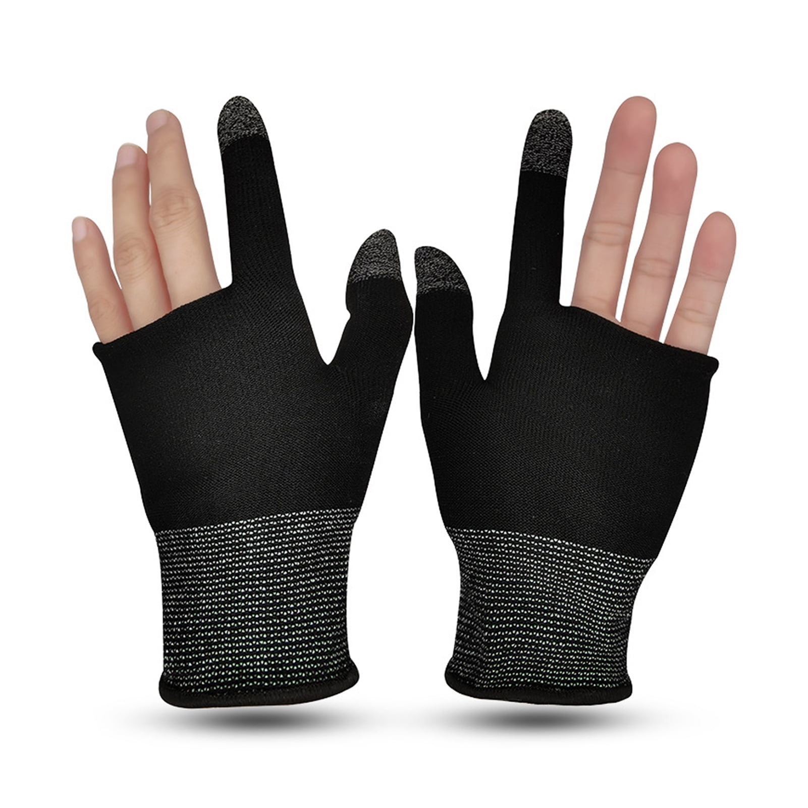 Gaming Grip Gloves Twofinger Touch,Super Sweat Proof,High