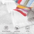 thumbnail image 4 of GZHJMY Face Hand Towel Set Cute Kitten Wearing A Scarf and Warm Hat Washcloth Washcloths, Quick-Dry Highly Absorbent Bath Towel- Pack of 2, 4 of 7