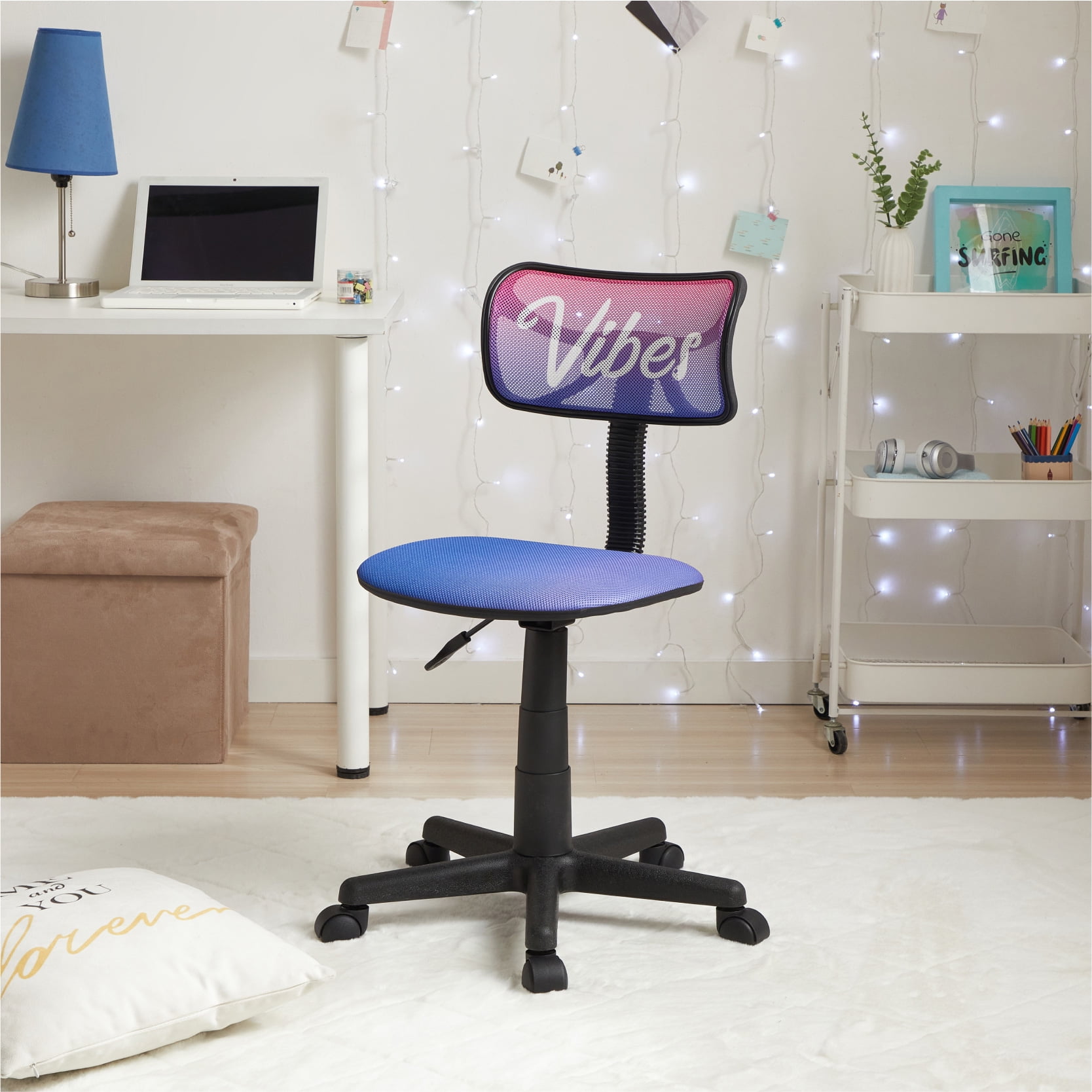 Urban Shop Swivel Mesh Desk Chair, Vibes