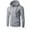 Gray, variant on Azrian Men's Fleece Hooded Zip-Up Jacket Men's Solid Color Hooded Cardigan Loose Casual Sports Zipper Hoodie Coat
