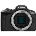 thumbnail image 2 of Canon EOS R50 Mirrorless Vlogging Camera (Body Only / Black) with 64GB SD Card + Card Reader + More, 2 of 5